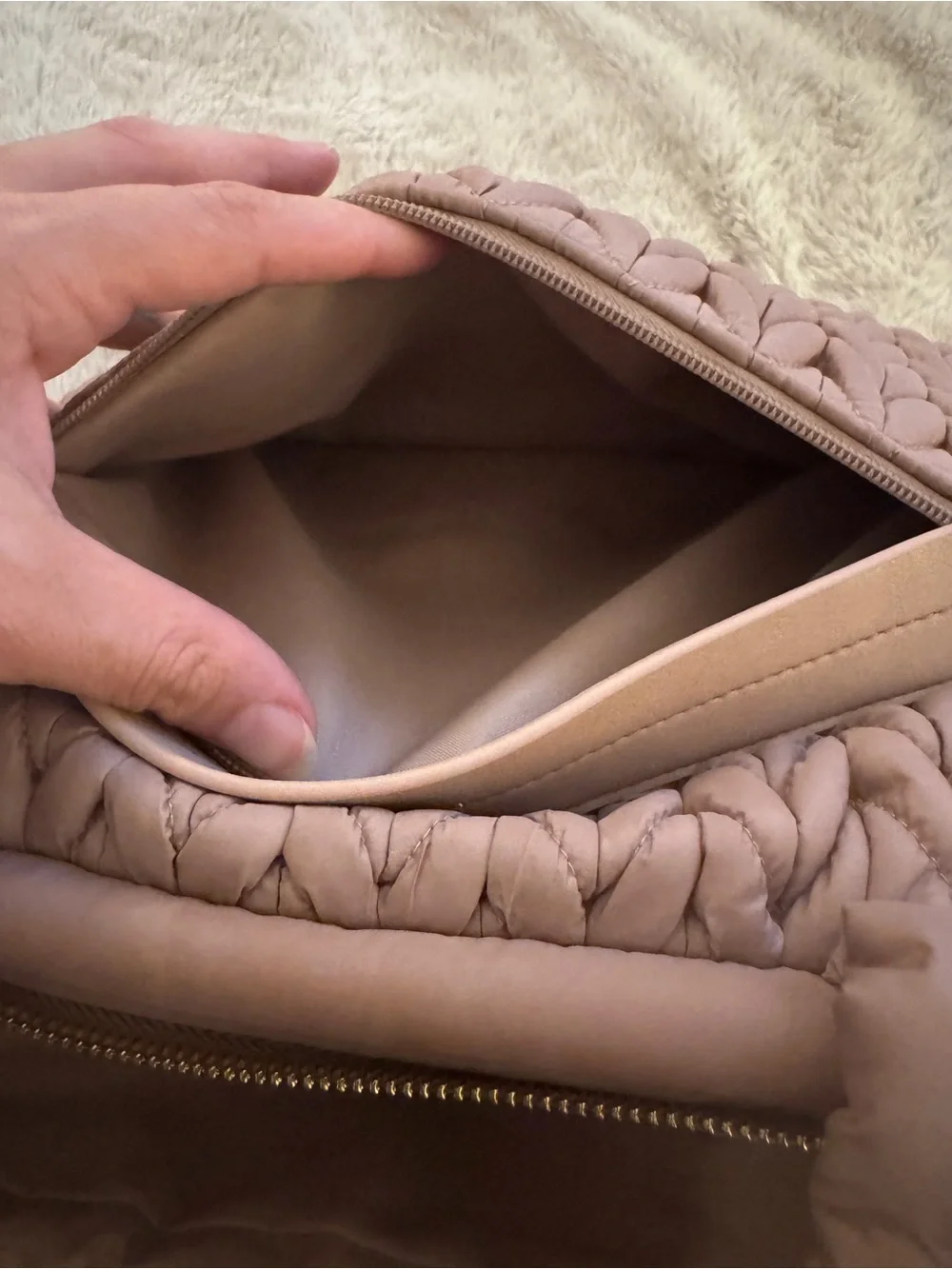 Happ plush quilted
